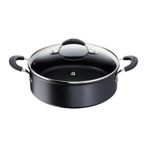 Wok with grill and lid lagostina lagofusion academy 36 cm
